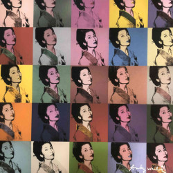 Andy Warhol Lithographie hors set 60x60 cm