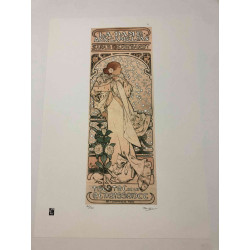 Set de litografía Alphonse Mucha 50x70 cm