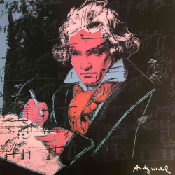 Andy Warhol Lithographie hors set 60x60 cm