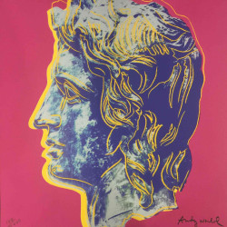 Andy Warhol Lithographie hors set 60x60 cm