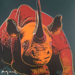 Andy Warhol Lithographie hors set 60x60 cm