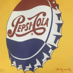 Andy Warhol Lithographie hors set 60x60 cm