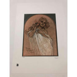 Set de litografía Alphonse Mucha 50x70 cm