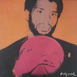 Andy Warhol Lithographie hors set 60x60 cm