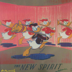 Andy Warhol Lithographie hors set 60x60 cm