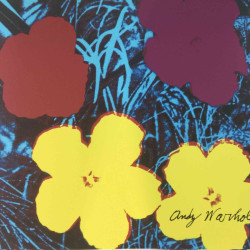 Andy Warhol Lithographie hors set 60x60 cm
