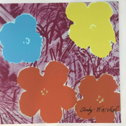 Andy Warhol Lithographie hors set 60x60 cm