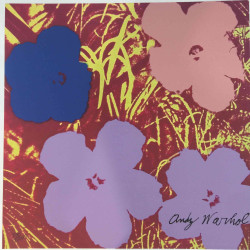 Andy Warhol Lithografie uit set 60x60 cm