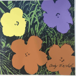 Andy Warhol Lithographie hors set 60x60 cm