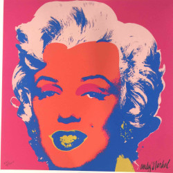 Andy Warhol Lithografie uit set 60x60 cm