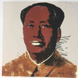 Andy Warhol Lithografie uit set 60x60 cm