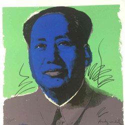 Andy Warhol Lithografie uit set 60x60 cm