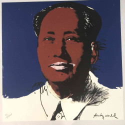 Andy Warhol Lithografie uit set 60x60 cm