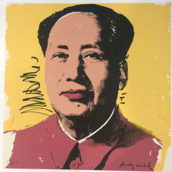 Andy Warhol Lithografie uit set 60x60 cm