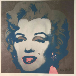 Andy Warhol Lithographie hors set 60x60 cm