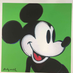Andy Warhol Lithographie hors set 60x60 cm