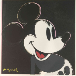 Andy Warhol Lithographie hors set 60x60 cm