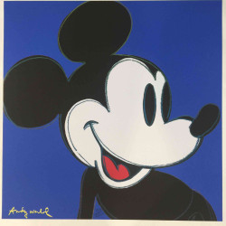 Andy Warhol Lithographie hors set 60x60 cm