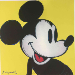 Andy Warhol Lithographie hors set 60x60 cm
