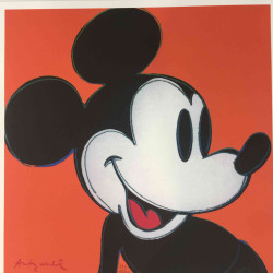 Andy Warhol Lithografie uit set 60x60 cm