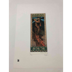 Set de litografía Alphonse Mucha 50x70 cm