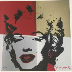 Andy Warhol Litografia off set cm 60x60