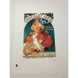 Set de litografía Alphonse Mucha 50x70 cm