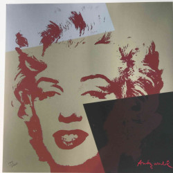 Andy Warhol Litografia off set cm 60x60
