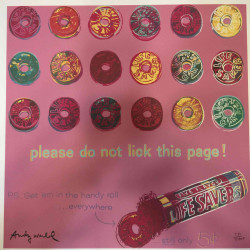 Litografie Andyho Warhola offset 60x60 cm