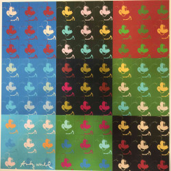 Litografie Andyho Warhola offset 60x60 cm