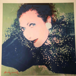 Litografía Andy Warhol off set 60x60 cm