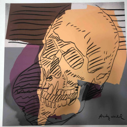 Litografía Andy Warhol off set 60x60 cm