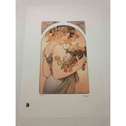 Set de litografía Alphonse Mucha 50x70 cm