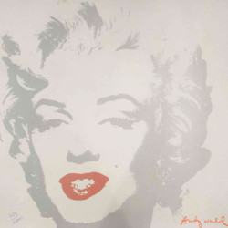 Litografia de Andy Warhol off set 60x60 cm