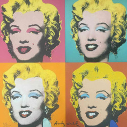 Andy Warhol Lithograph off set 60x60 cm