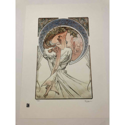 Set de litografía Alphonse Mucha 50x70 cm