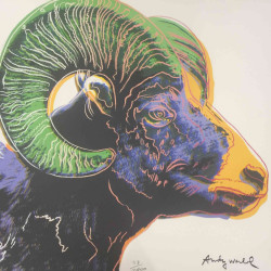 Litografia de Andy Warhol off set 60x60 cm