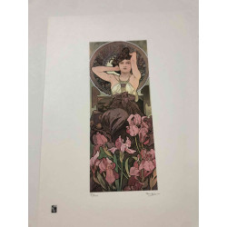 Set de litografía Alphonse Mucha 50x70 cm