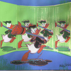 Andy Warhol Lithographie hors set 60x60 cm