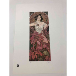 Set de litografía Alphonse Mucha 50x70 cm